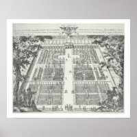 Garden design from 'The Gardens of Wilton', c.1645