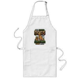 Garden Dog If It Involves Dogs and Gardening Long Apron