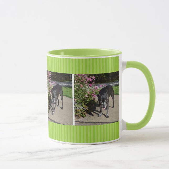Garden Dog Mug (Right)