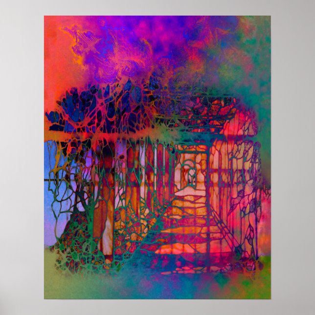 Garden Dream Fantasy Poster (Front)