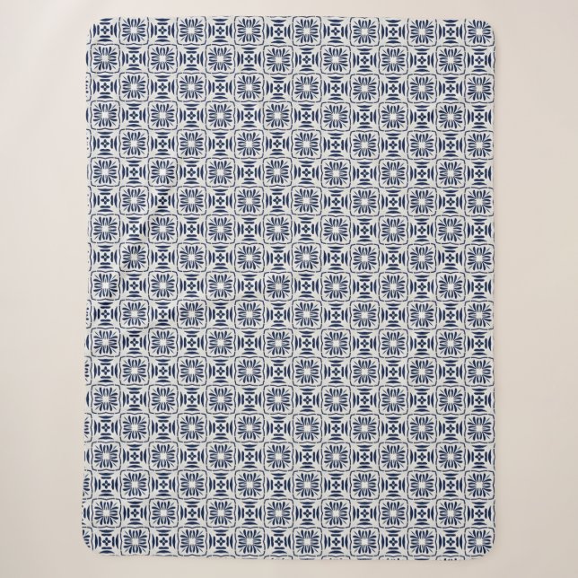 Garden Echo Fleece Blanket (Front)