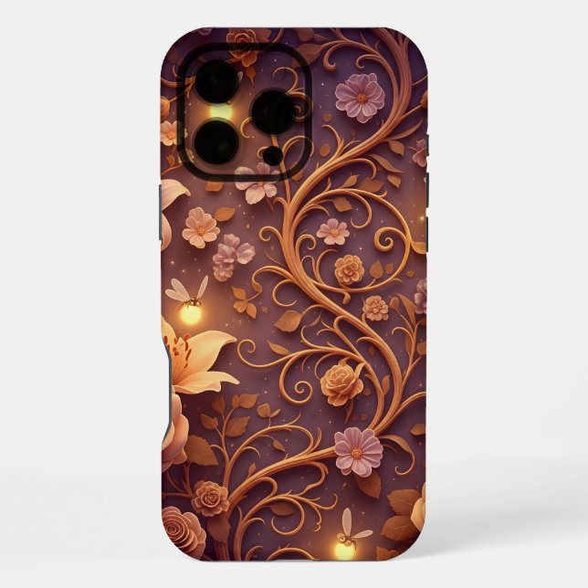 Garden Enchanting sunset iPhone Case (Back)