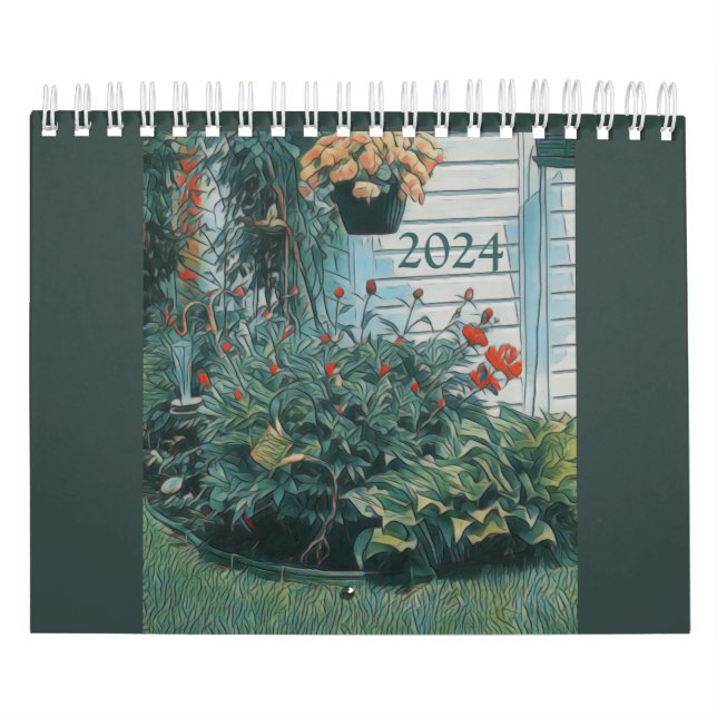 Garden Escapes Calendar (Cover)