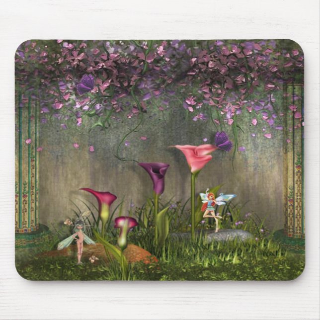 Garden Fairies Mouse Pad (Front)