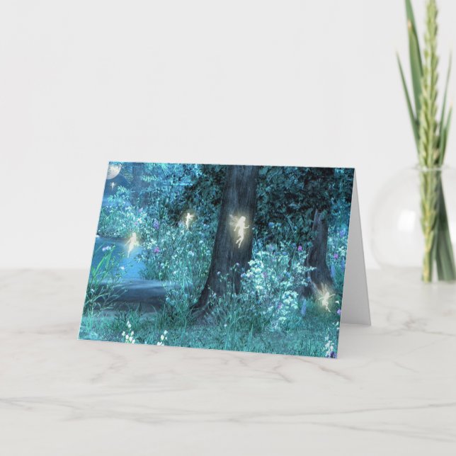 Garden fairy card (Front)