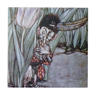 Garden Fairy Ceramic Tile