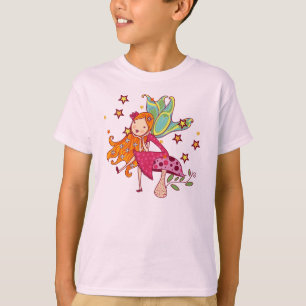 Garden Fairy on Mushroom T-Shirt