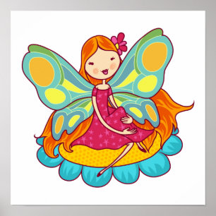 Garden Fairy Poster