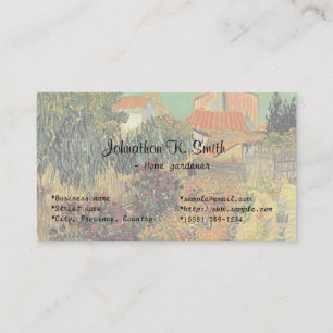 Garden, farm, artists, country life business cards