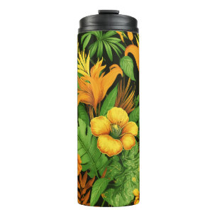 Garden Floral Flower Plant Green Nature Thermal Tumbler