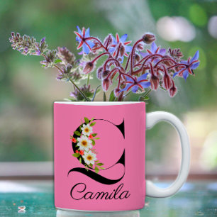Garden floral pretty name Mug