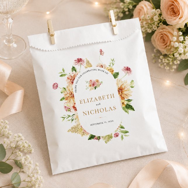 Garden Floral | Summer Wedding Favour Bag (Creator Uploaded)