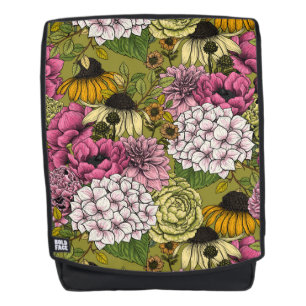 Garden florals 2 backpack