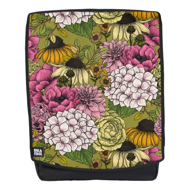 Garden florals 2 backpack (Front)