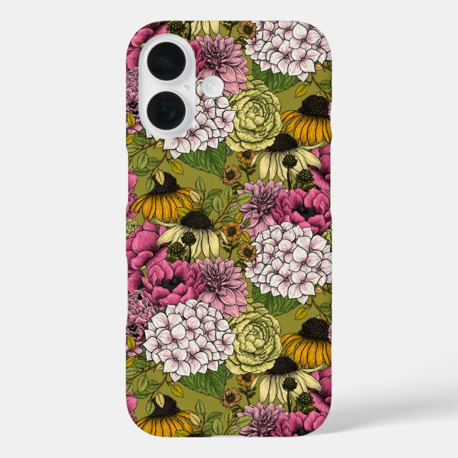 Garden florals 2 Case-Mate iPhone case (Back)