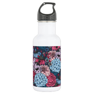 Garden florals 532 ml water bottle