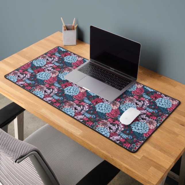 Garden florals desk mat (Office 2)