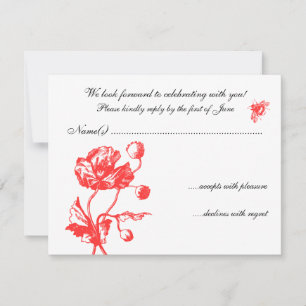 Garden Florals RSVP Invitation