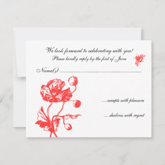 Garden Florals RSVP Invitation