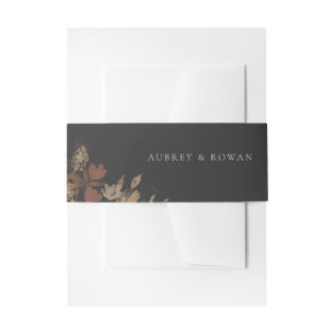 Garden Flourish Invitation Belly Band