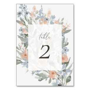 Garden Flourish Table Number
