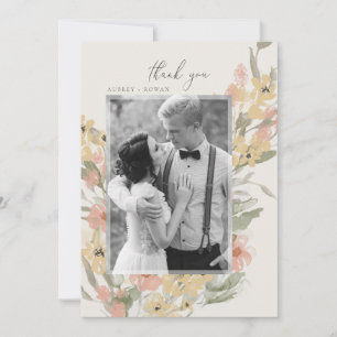 Garden Flourish Thank You Card