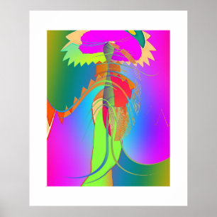 Garden Flower Art  Poster