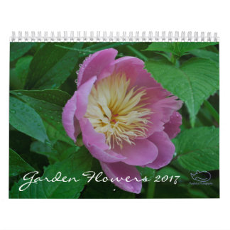 Garden Flowers 2017 Calendar
