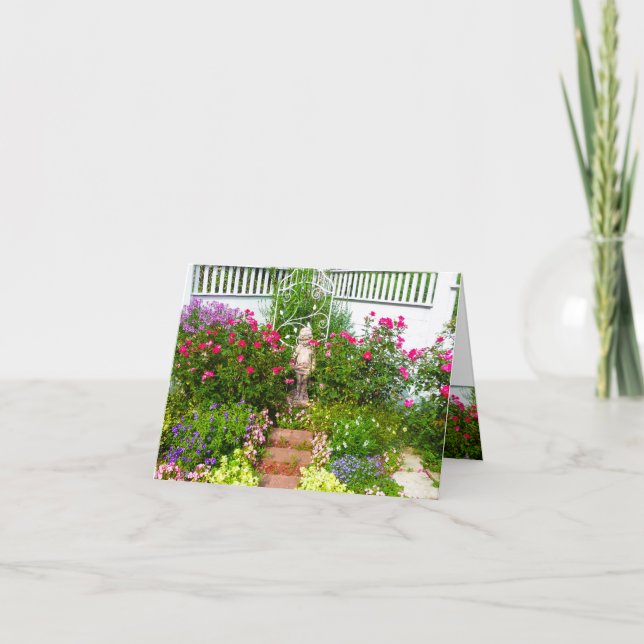 Garden Flowers Card (Front)