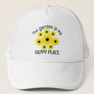 Garden Flowers Design Hat