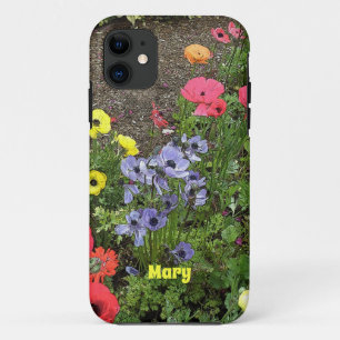 Garden Flowers In Bloom iPhone 11 Case