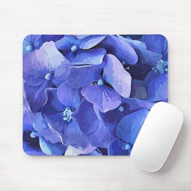 GARDEN FLOWERS MOUSE PAD (With Mouse)