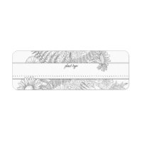 Garden Flowers Seeds Saver Packet Plant Type Label