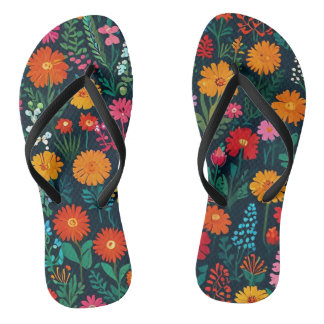 GARDEN FLOWERS THONGS