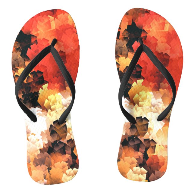 GARDEN FLOWERS THONGS (Footbed)