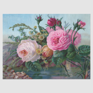 Garden Flowers Tissue Paper