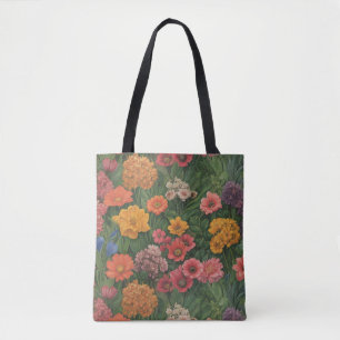GARDEN FLOWERS TOTE BAG