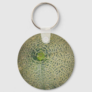 Garden Fresh Cantaloupe Key Ring