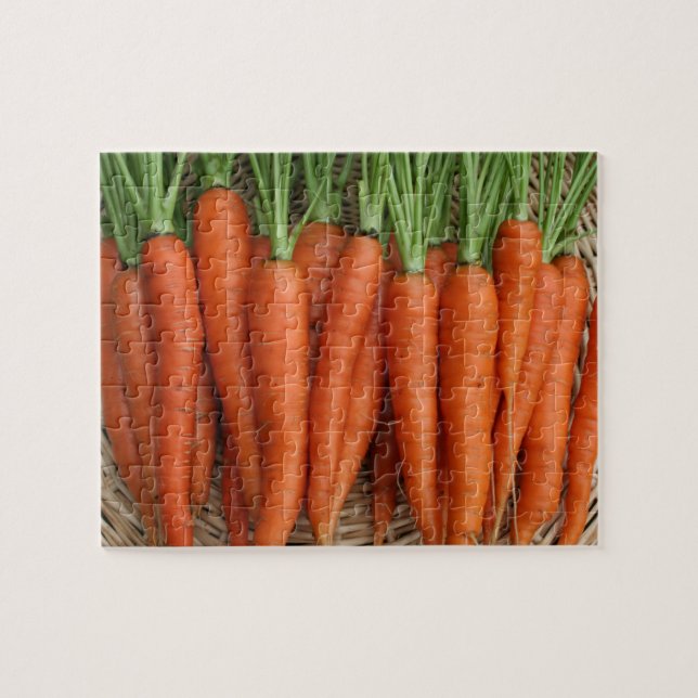 Garden Fresh Heirloom Carrots Jigsaw Puzzle (Horizontal)