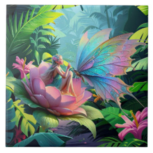 Garden Friends Ceramic Tile