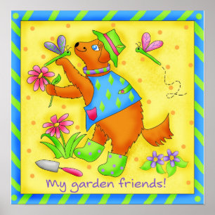 Garden Friends Poster