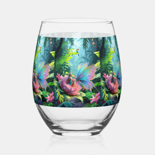 Garden Friends Stemless Wine Glass