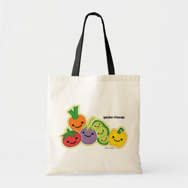 Garden Friends Tote Bag (Front)