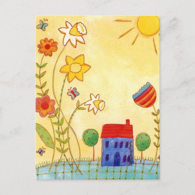 garden galore postcard (Front)