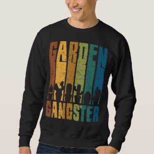 Garden Gangster  Plant Pots Cute Cactus Cacti 4 Sweatshirt
