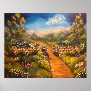 Garden Gate by Celestine poster