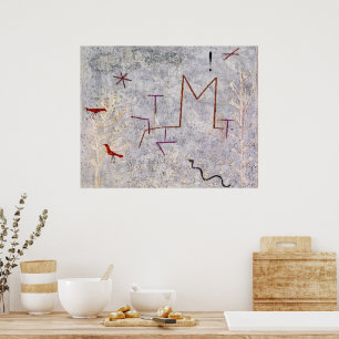 Garden Gate K Paul Klee Poster