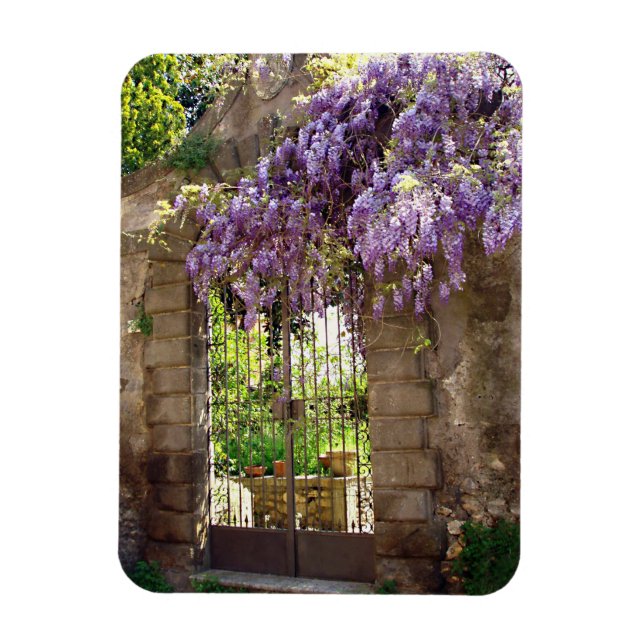 Garden Gate Magnet (Vertical)