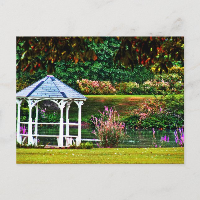 GARDEN GAZEBO POSTCARD (Front)