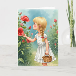 Garden Girls Birthday Card